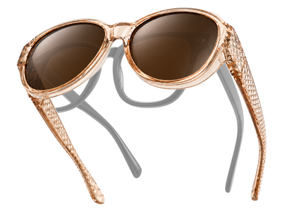 LatticeWrap Luxury Fit-Over Sunglasses