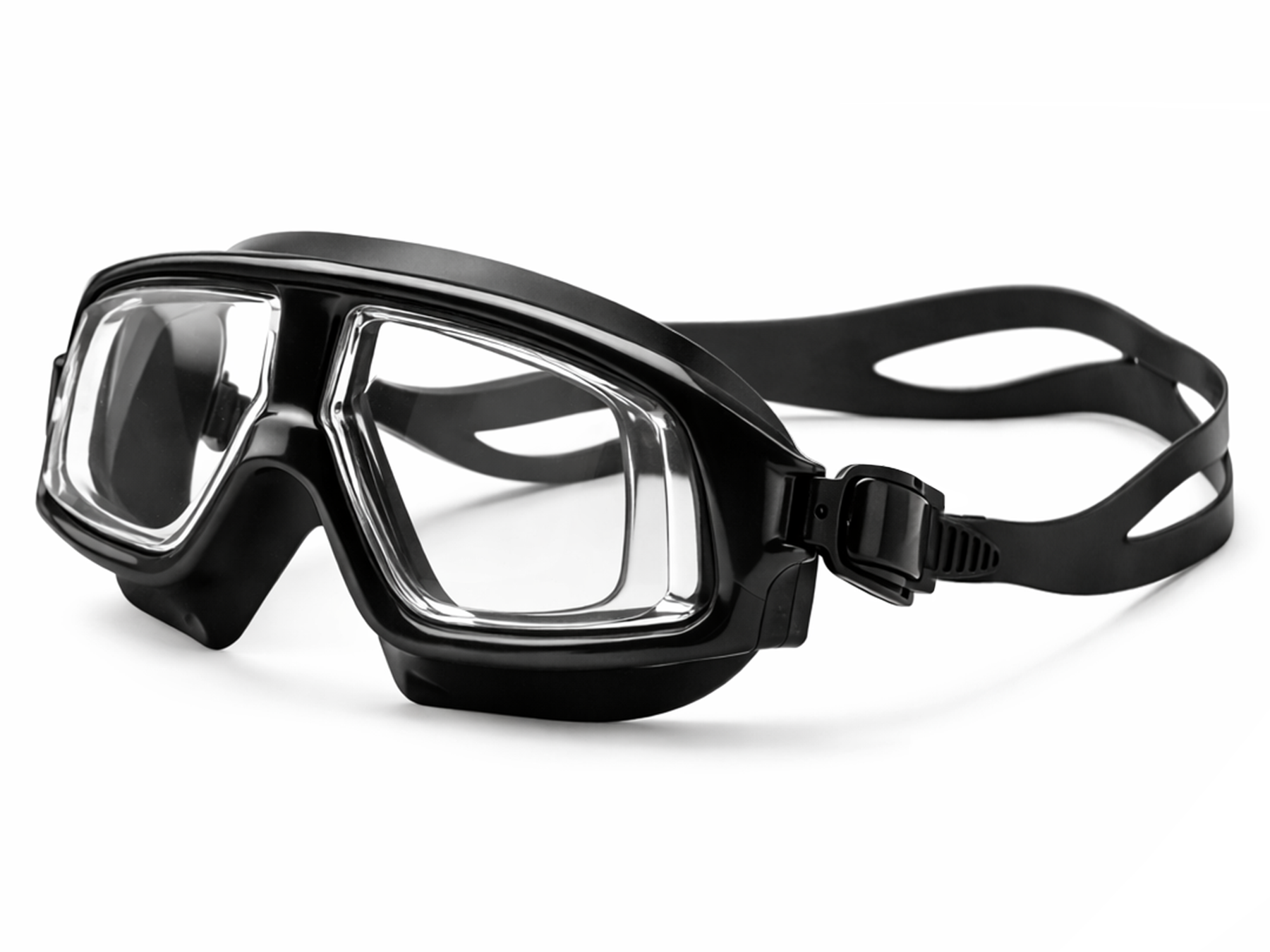 Jairo Prescription Swimming Goggles, Black / SPH -7.00