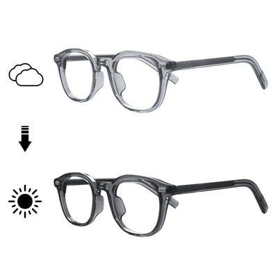 Galilea Rectangle Transition Eyeglasses