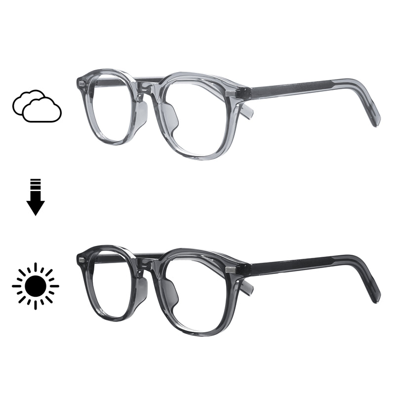 Galilea Rectangle Transition Eyeglasses