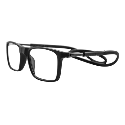 Lux Neckband  rectangle Glasses