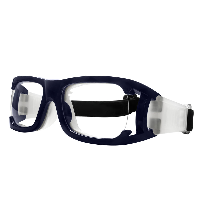 Bellamy Rectangle Acetate Basketball Glasses