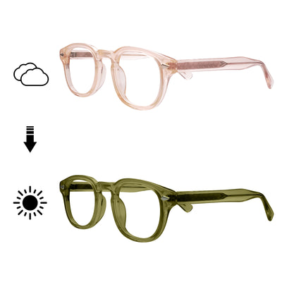 Ila Rectangle Transition Eyeglasses