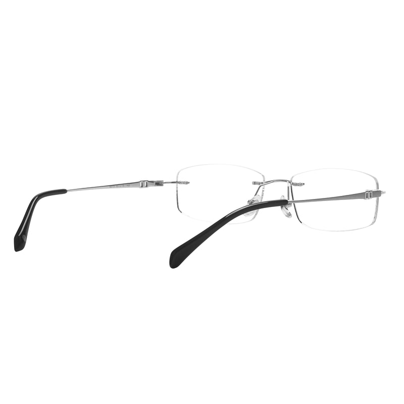 Mathew Rectangle Rimless Glasses