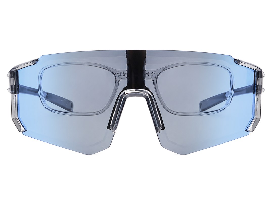 Geo-Strike Flat-Top RX Sports Glasses – Optical Factor Geo-Strike Flat-Top RX Sports Glasses – Optical Factor