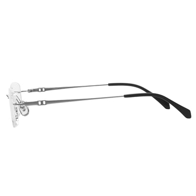 Mathew Rectangle Rimless Glasses