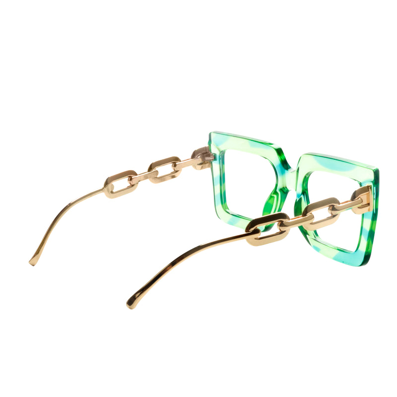 Frank Acetate Rectangle Glasses