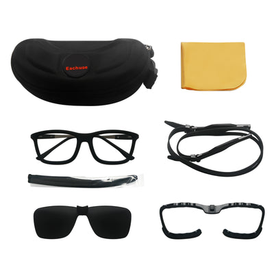 CAL Anti Slip Clip-on Sport Prescription Glasses