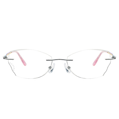 Jedidiah Geometric Rimeless Glasses