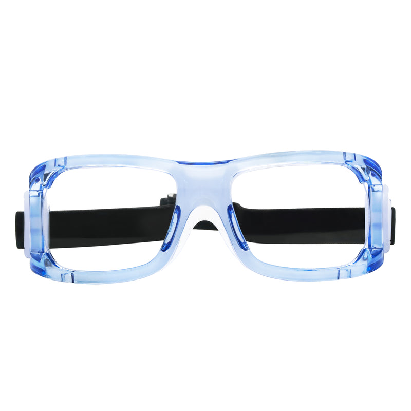 Bellamy Rectangle Acetate Basketball Glasses