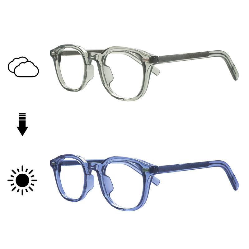 Galilea Rectangle Transition Eyeglasses