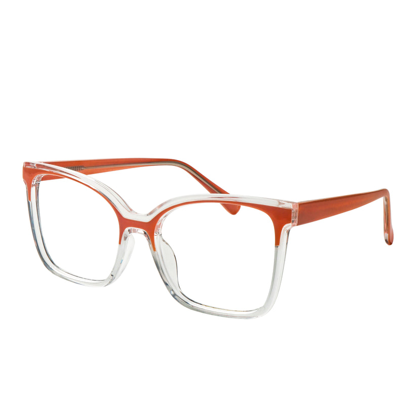 Emi Rectangle Full frame Acetate Eyeglasses