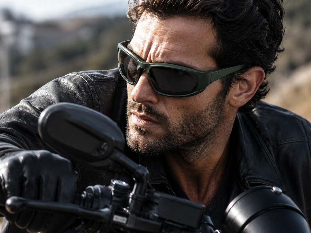 Hunter Prescription Safety Motorcycle Rectangle Glasses – Optical