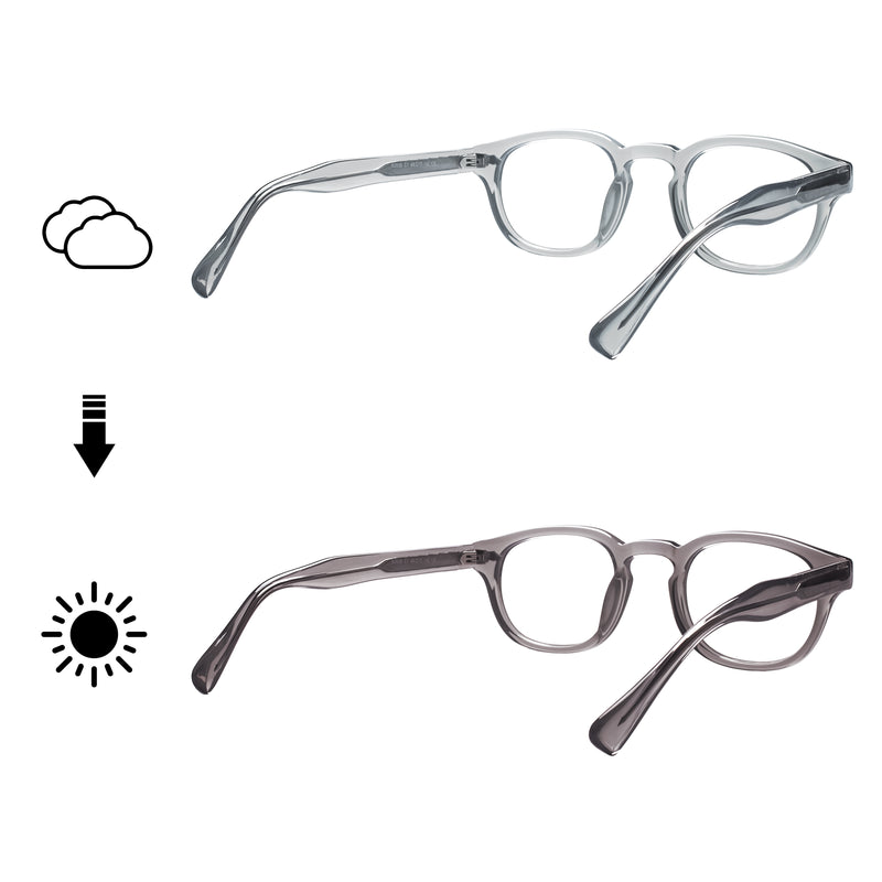 Ila Rectangle Transition Eyeglasses