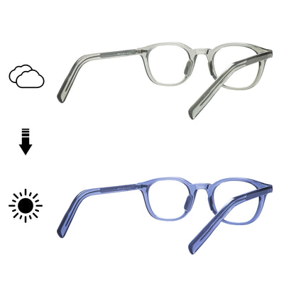 Galilea Rectangle Transition Eyeglasses