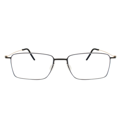 Fisher Rectangle Rimless Glasses