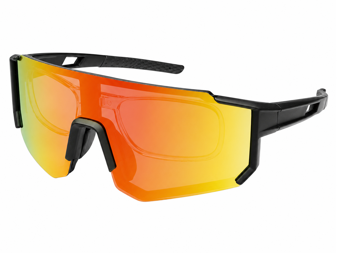 Geo-Strike Flat-Top RX Sports Glasses – Optical Factor