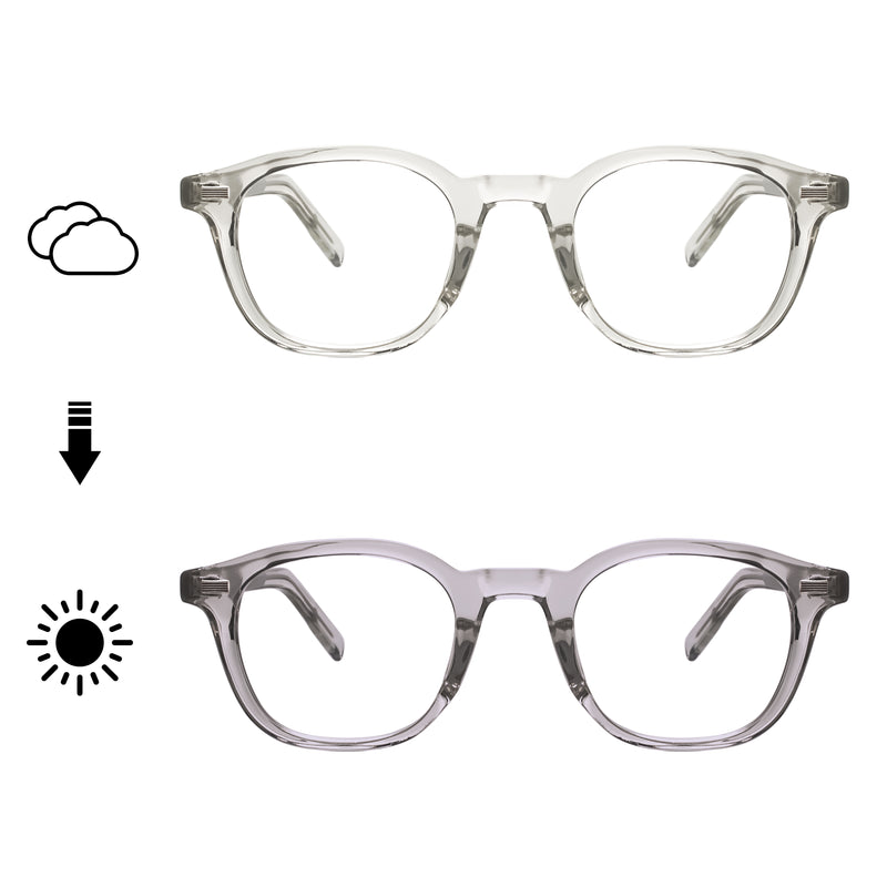 Galilea Rectangle Transition Eyeglasses