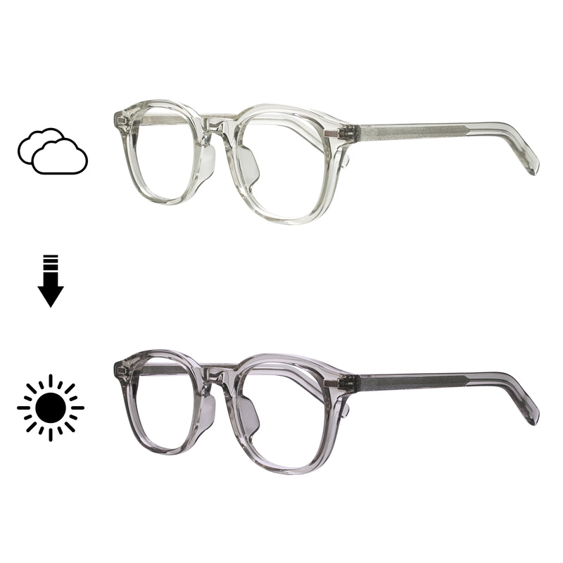 Galilea Rectangle Transition Eyeglasses