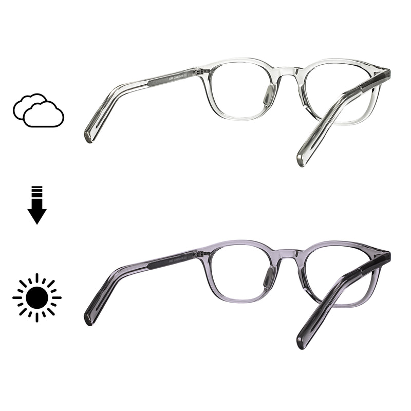 Galilea Rectangle Transition Eyeglasses