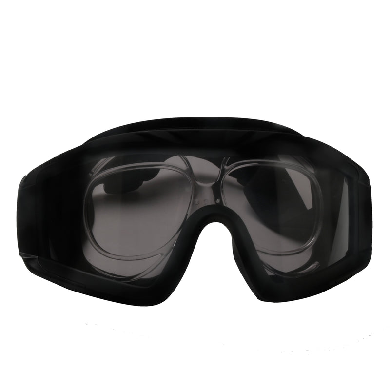 prescription tactical goggles Hugo Rectangle Acetate Prescription Tactical Glasses, Black