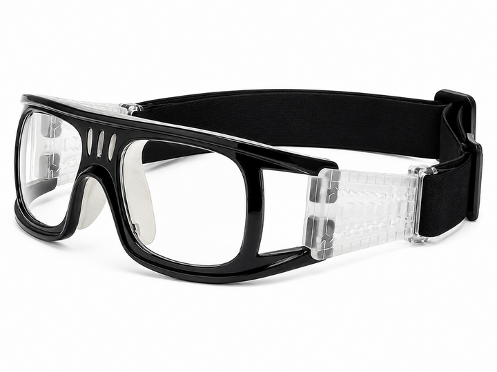 LibertyRX Basketball Sport Protection Prescription Goggles, Black