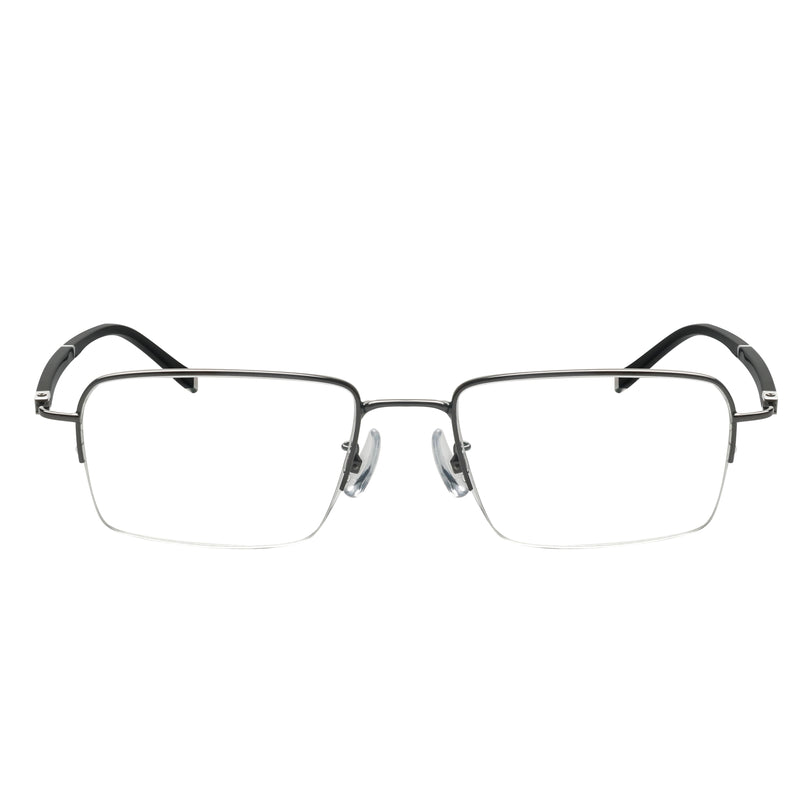 Greyson Rectangle Half-rim  Glasses
