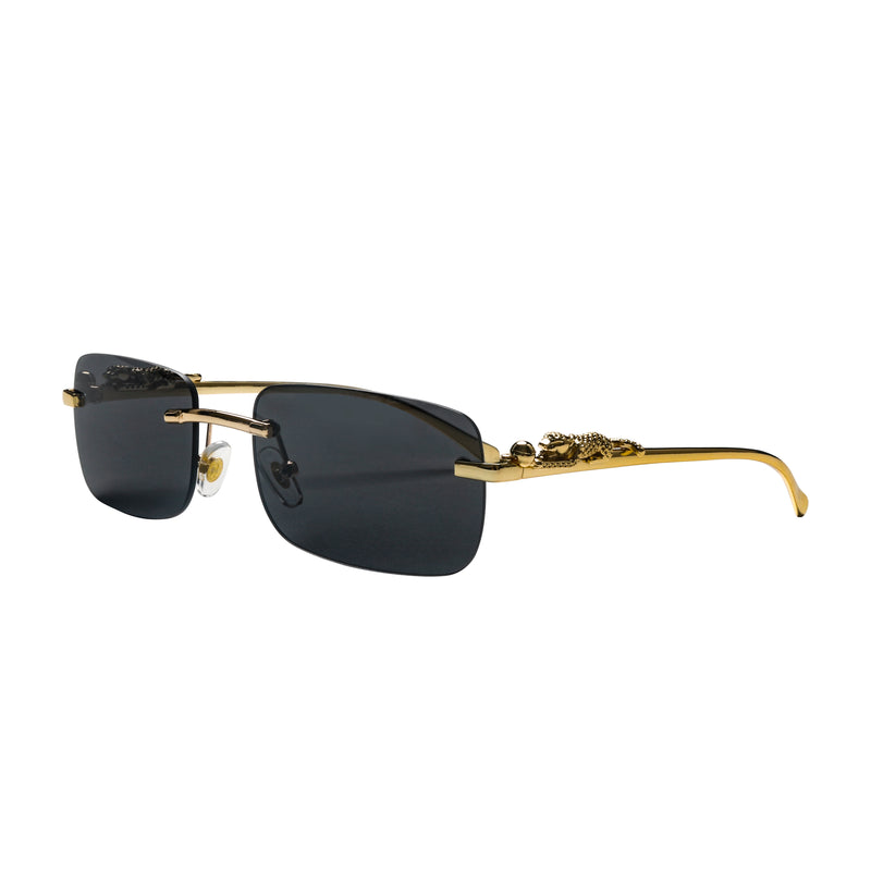 Creed Rimless Rectangle Sunglasses
