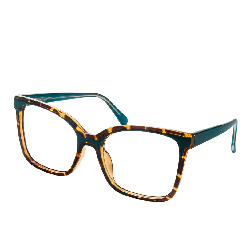 Emi Rectangle Full frame Acetate Eyeglasses