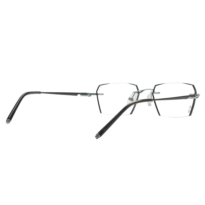 Eiden Geometric  Rimless Glasses