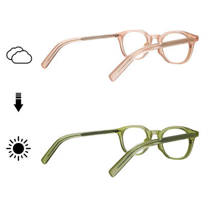 Galilea Rectangle Transition Eyeglasses