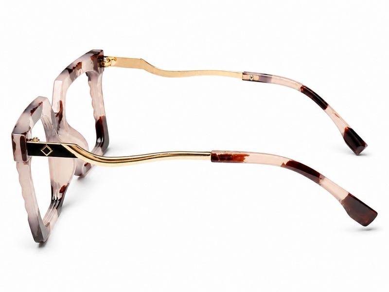 Atla Sharp Rectangle Glasses – Optical Factor