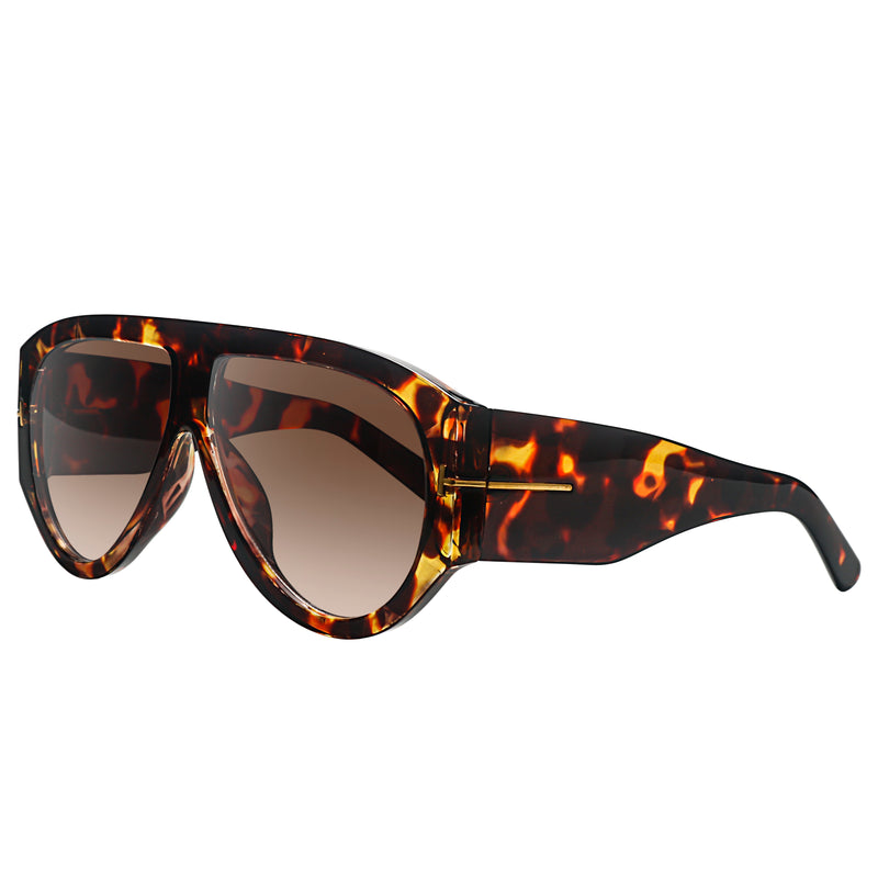 Celia Acetate Geometric Sunglasses