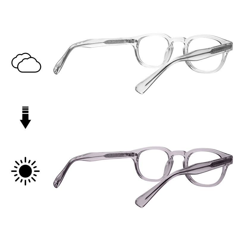 Ila Rectangle Transition Eyeglasses