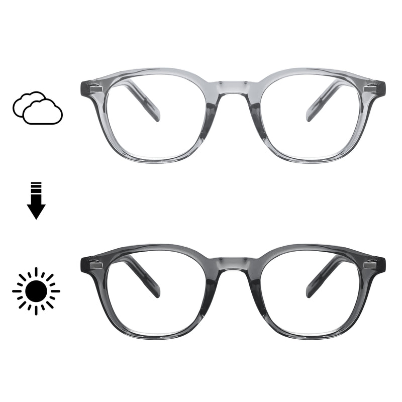 Galilea Rectangle Transition Eyeglasses