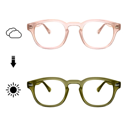 Ila Rectangle Transition Eyeglasses