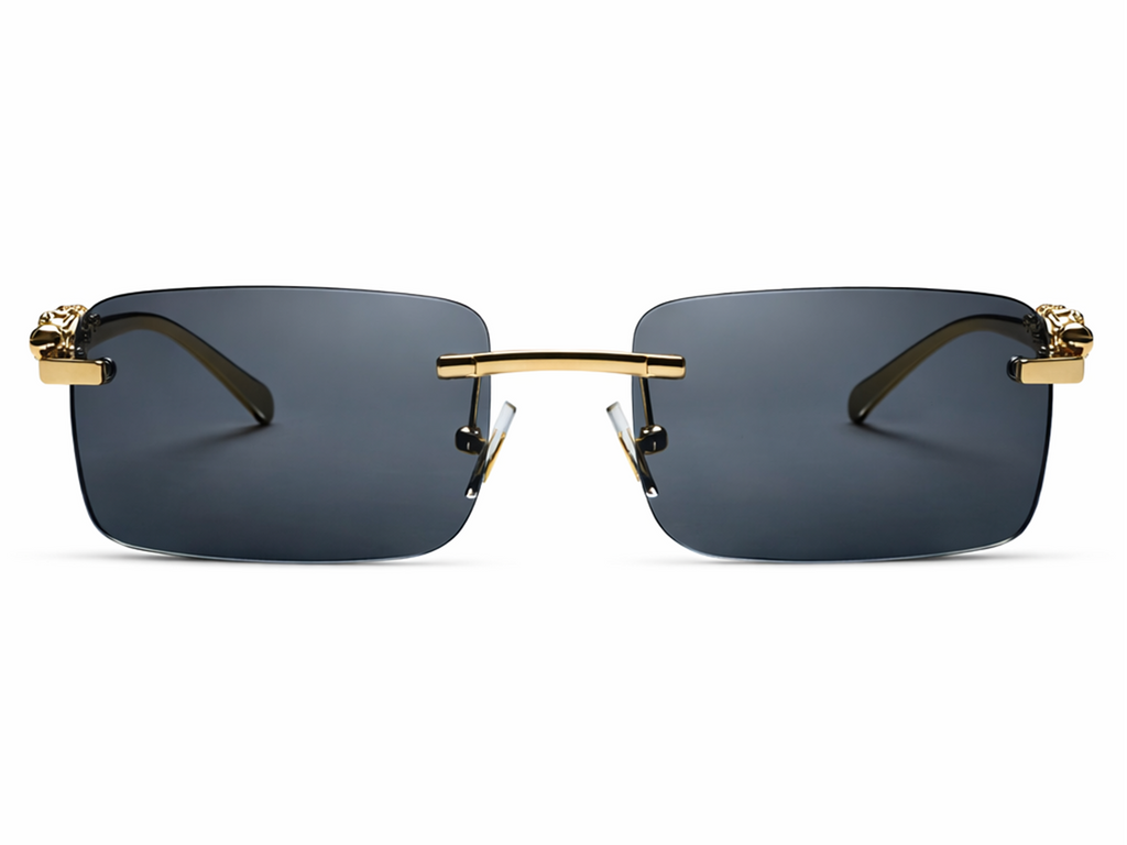 Creed Rimless Rectangle Sunglasses – Optical Factor display picture 3