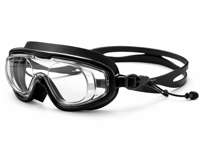 prescription swim goggles for adults Vihaan Swimming Goggles, Black / Non-Prescription Farbe:pepper Thule Sonnen- und Windschutztarp Acrylic Polyester Elastane Mix_material Individual lenses can be
