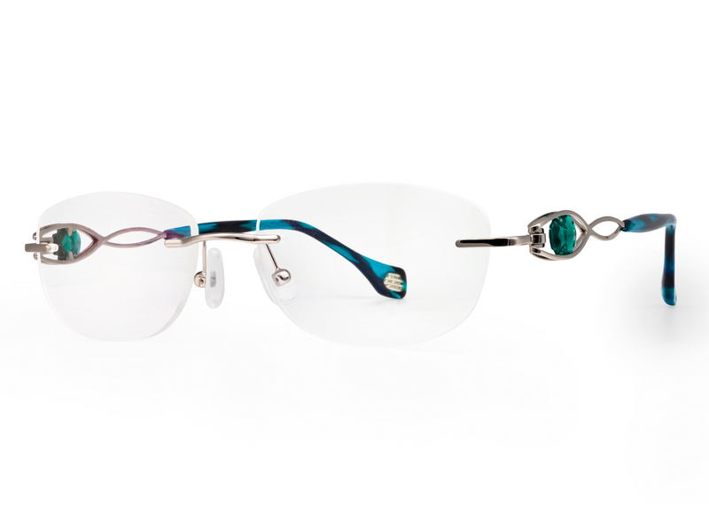 Diamond Rectangle Glasses