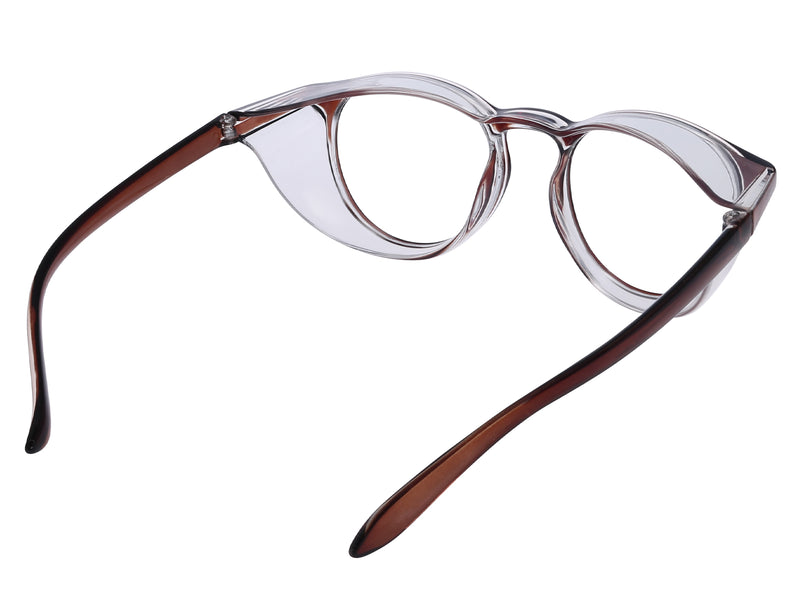 Aspen Precription Safety Oval Glasses