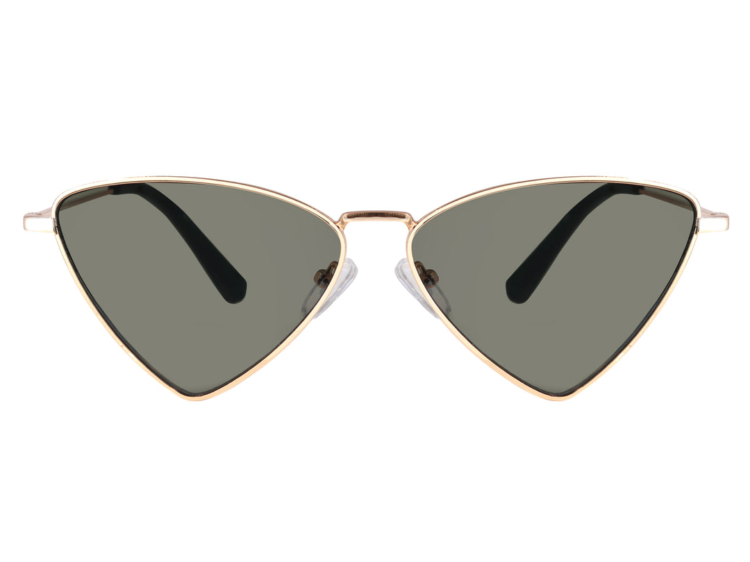 Triangle Crystal Sunglasses Sunglasses For Irregular Hi Triangle Sunglasses | BOOGZEL CLOTHING – Boogzel Clothing main image 2